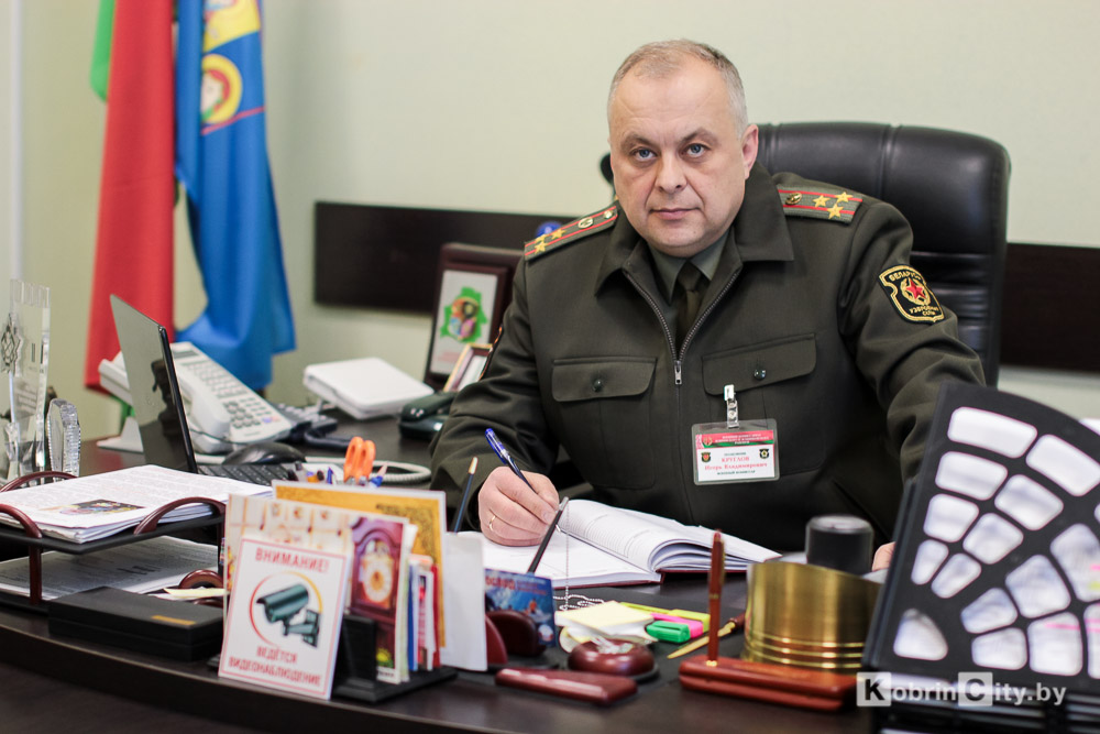 Игорь Владимирович Круглов военный комиссар Кобринского района