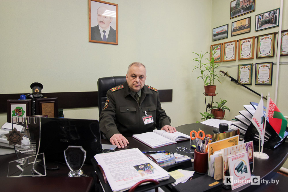 Игорь Владимирович Круглов военный комиссар Кобринского района