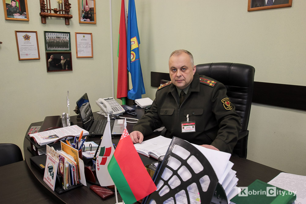 Игорь Владимирович Круглов военный комиссар Кобринского района