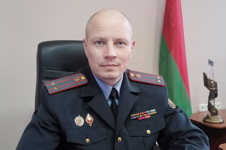 Новым начальником Кобринского РОВД назначен подполковник милиции Сергей Михайлович Петряев