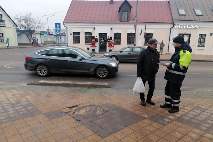ГАИ следит за безопасностью уязвимых участников дорожного движения на Брестчине