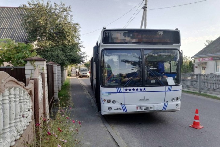 В Кобрине травмирована пассажирка автобуса