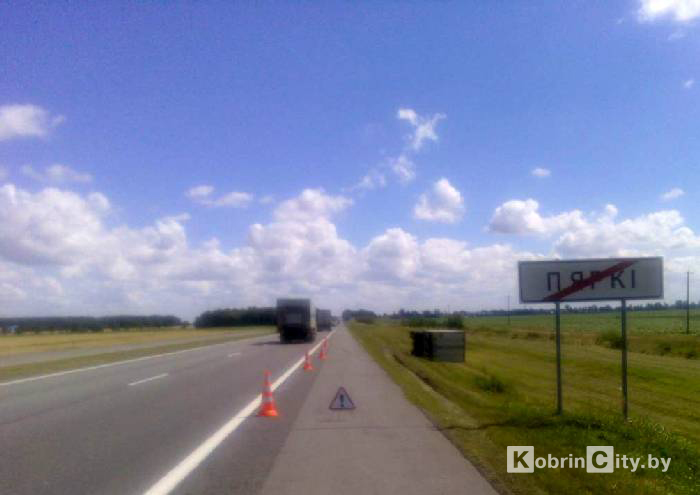 ДТП под Кобрином: пьяный водитель перевернулся на фуре