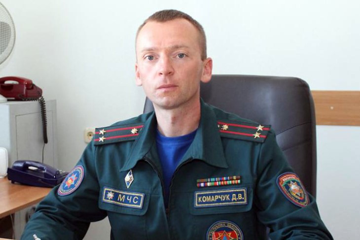 Бывший начальник Кобринского РОЧС Дмитрий Комарчук возглавил Брестский ГОЧС