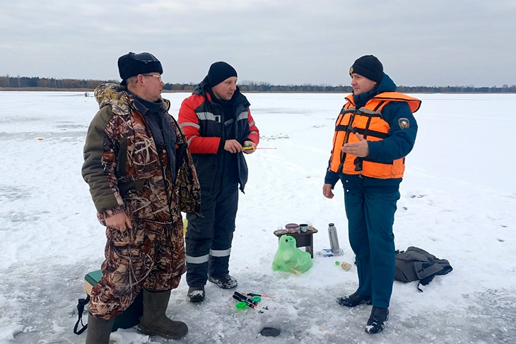 Рейды по водоемам Кобринщины проведут работники МЧС, ОСВОД и УВД с 8 по 12 января