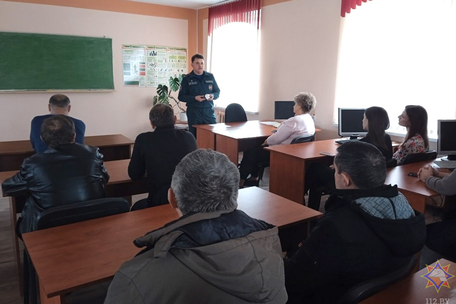 Начальник центра Брестского областного управления МЧС встретился с коллективом ГП «Кобринское ЖКХ»