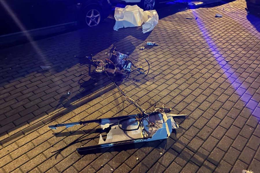 Беспилотник с тротилом был сбит ПВО в Минске ночью 29 июля: подробности