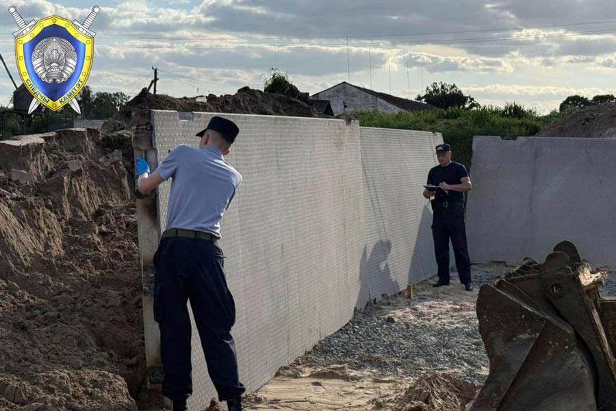 В Кобринском районе из-за обрушения бетонной плиты погиб строитель