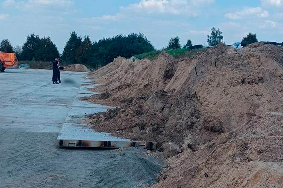 В Кобринском районе погиб рабочий – на него упали бетонные плиты