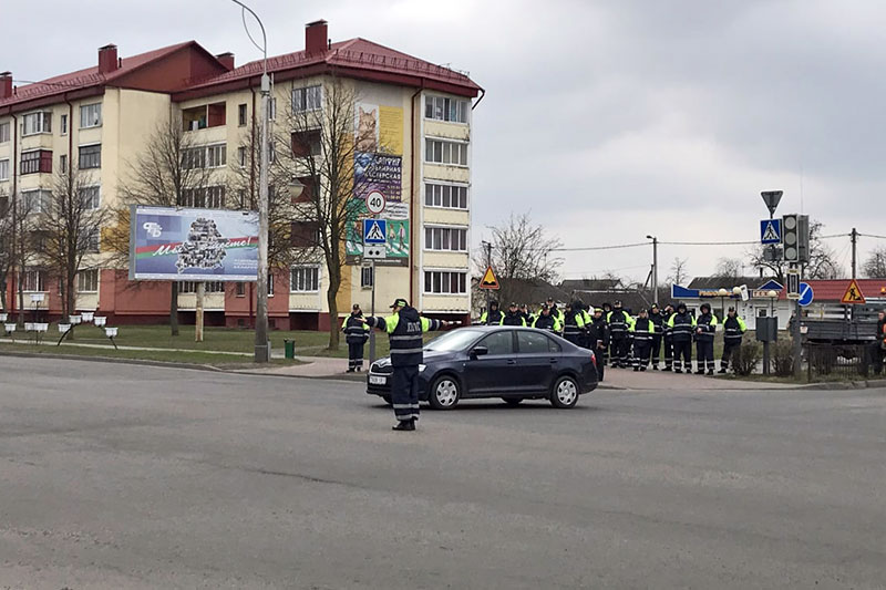 В Кобрине прошел плановый учебно-методический сбор ГАИ Брестской области