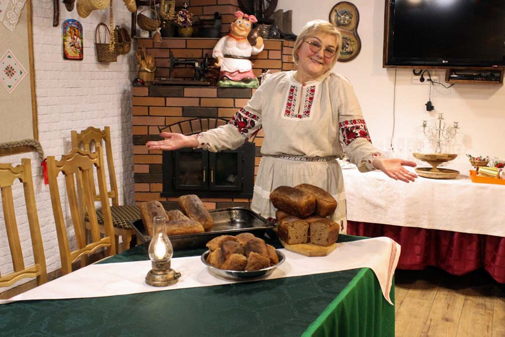 Хлеб по старинному рецепту из Кобринского края от хозяйки агроусадьбы «Полесские традиции»