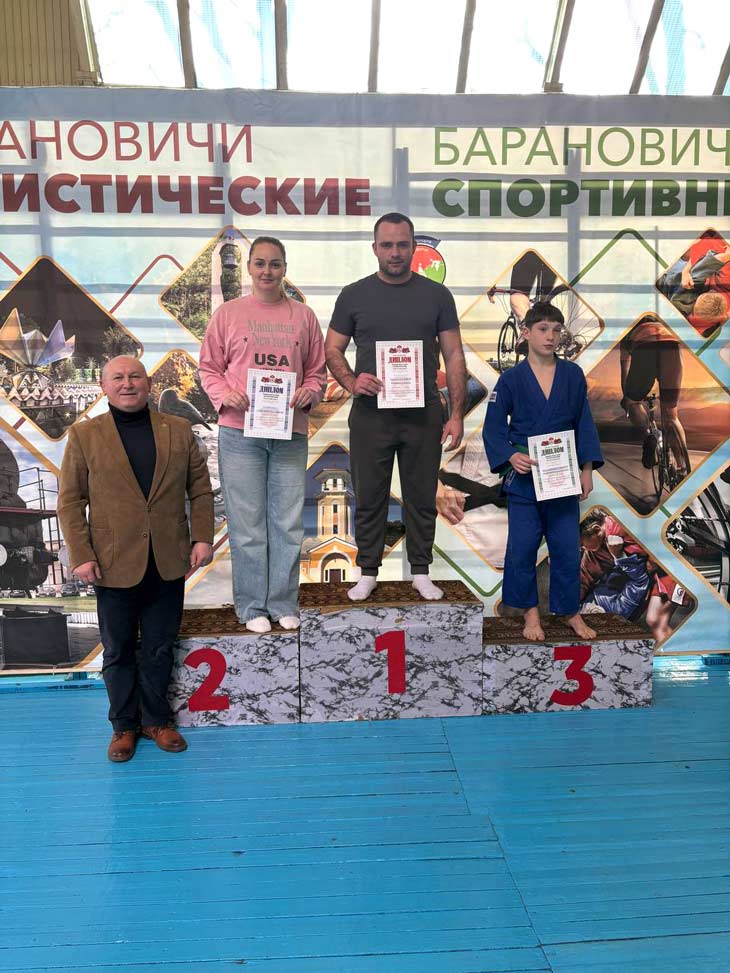 Пять золотых медалей и первое командное место. Кобринчане триумфально выступили на областной спартакиаде по дзюдо
