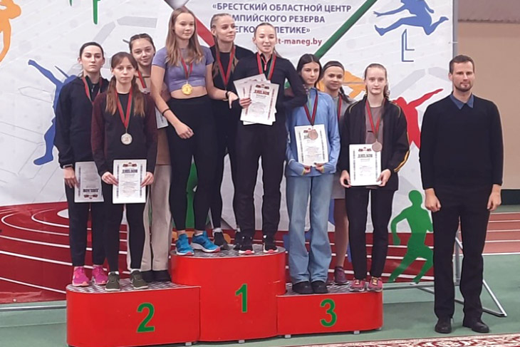 Два золота, серебро и бронзу привезли кобринские легкоатлеты с областной спартакиады 