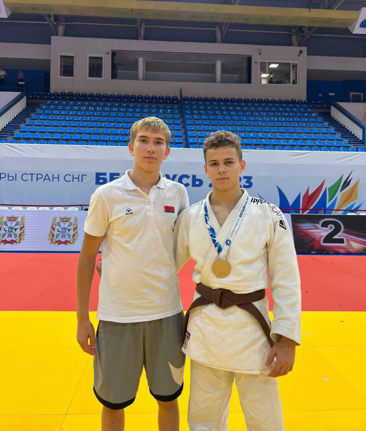 Дзюдоист из Кобрина на II Играх стран СНГ завоевал бронзу в командном первенстве