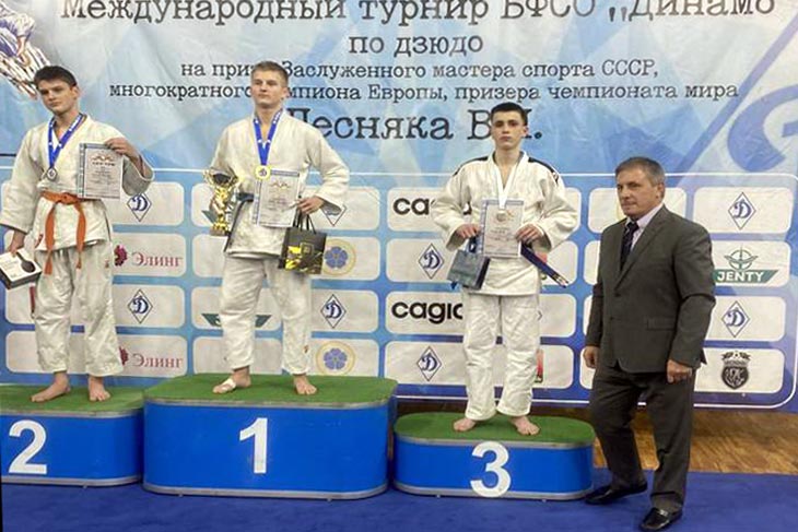 Никита Онищук из Кобрина завоевал бронзу на республиканском турнире по дзюдо – за победу боролись 217 ребят
