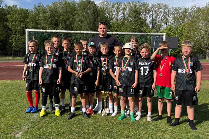 Юные кобринские футболисты — победители областного турнира по футболу «Kobrin Cup – 2026» 