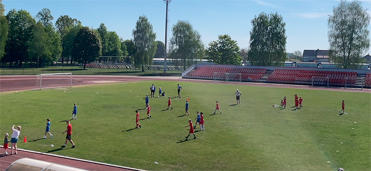 В Кобрине прошел республиканский турнир по футболу Polesie Cup 2024 — кобринские ребята заняли II место