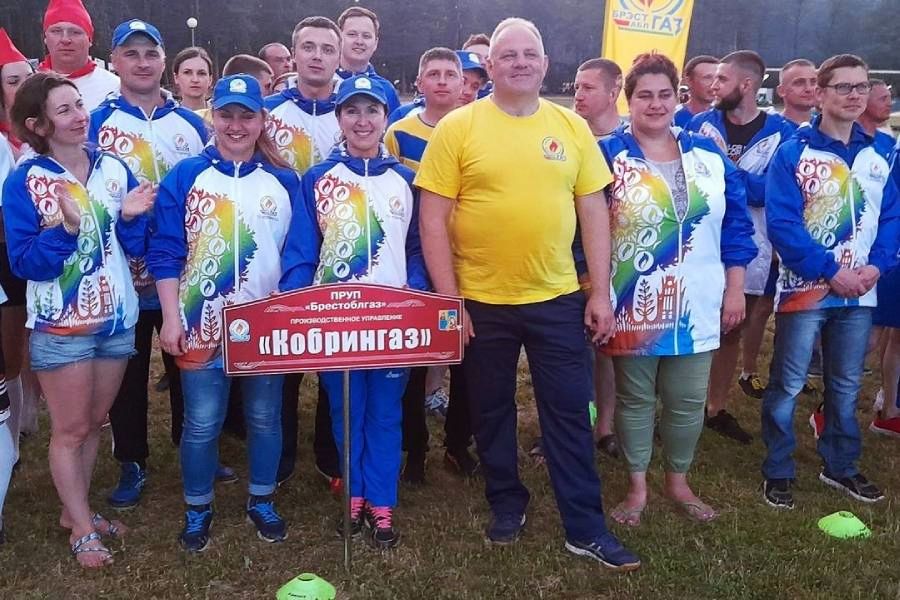 Кобринская команда газовиков заняла 2 место на областном туристическом слете