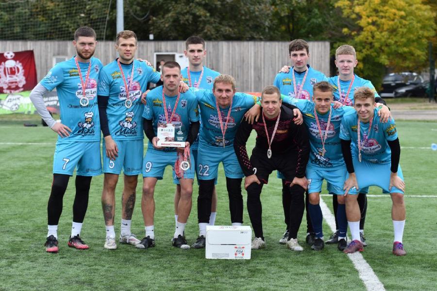 Кобринская команда взяла 2 место на Кубке Беларуси по футболу 8х8