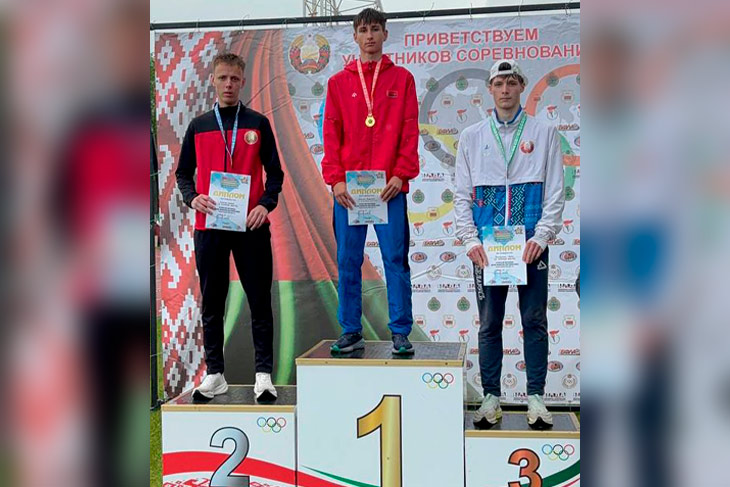 4 медали завоевали юные легкоатлеты из Кобрина на спартакиаде в Витебске