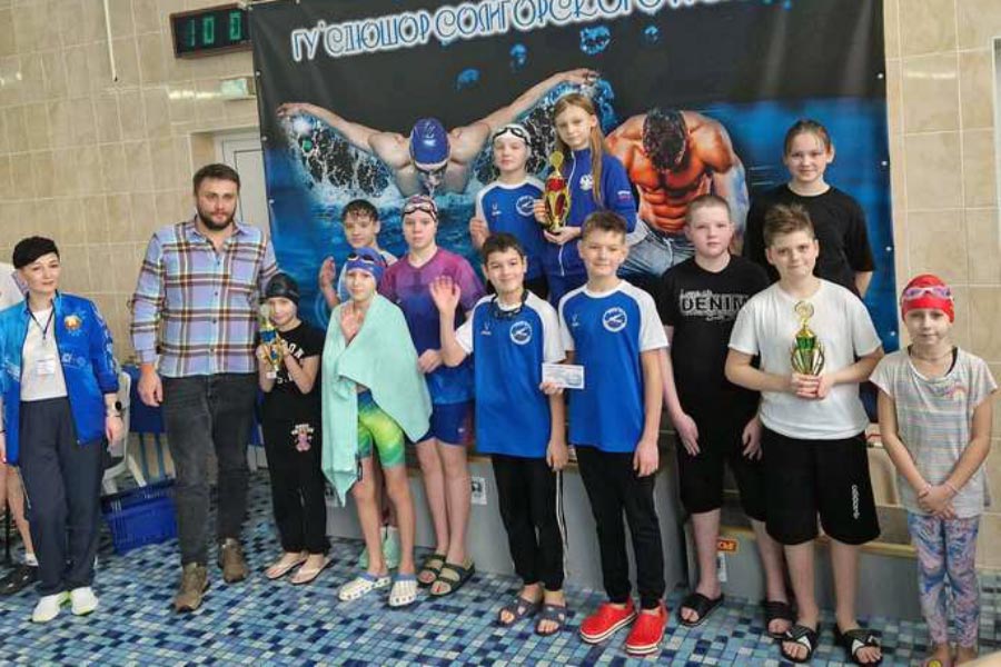 Кобринские пловцы стали призерами соревнований в Солигорске