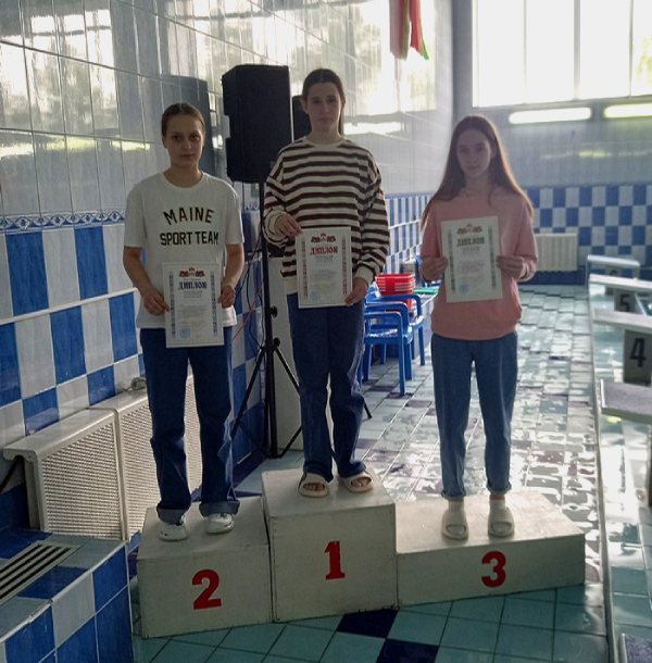 Кобринские спортсмены завоевали серебряные и бронзовые медали на спартакиаде Брестской области по плаванию