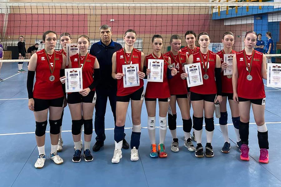 Кобринские волейболистки заняли второе командное место на Олимпийских днях молодежи Брестской области