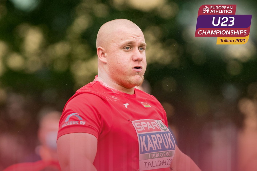 Дмитрий Карпук из Кобрина — чемпион Европы среди молодежи в толкании ядра
