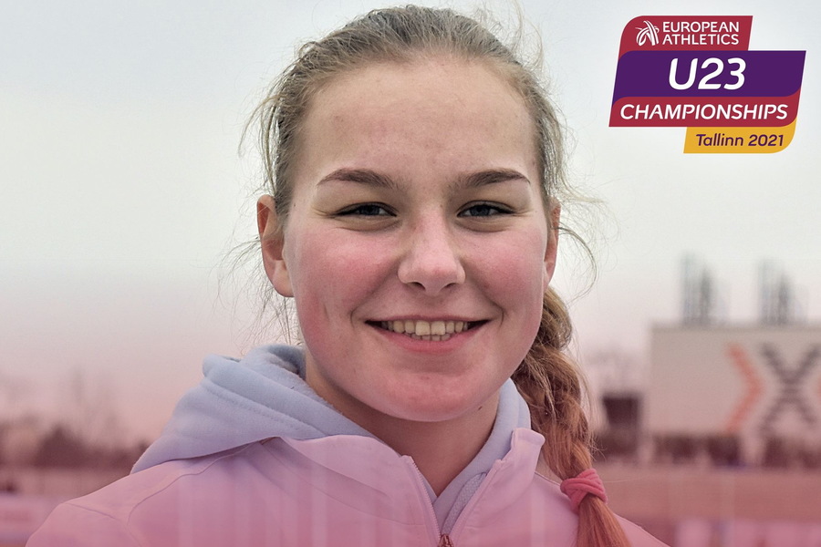 Кобринчанка Александра Коньшина стала чемпионкой Европы среди молодежи в метании копья