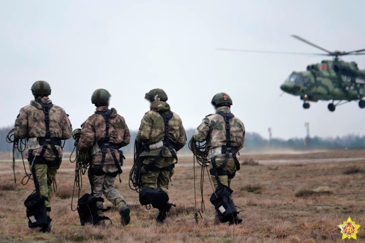 С 31 января по 3 февраля на полигоне под Брестом бойцы 38-й будут десантироваться с вертолёта