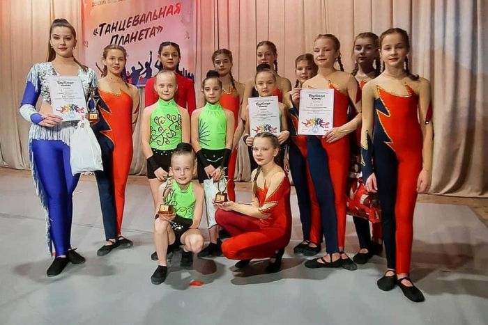 Цирковой коллектив «Веснушки» из Кобрина занял I место на фестивале «Танцевальная планета»