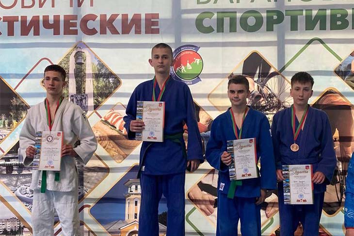 8 медалей и II командное место завоевали воспитанники КДЮСШ Кобринского района на областной спартакиаде по дзюдо
