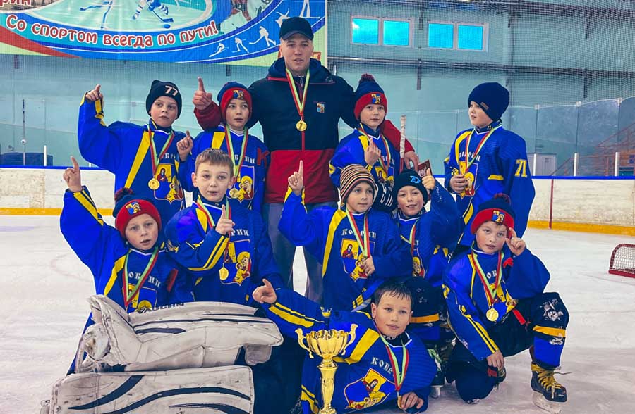 Хоккейная команда «Кобрин-2014» — чемпион Первенства Брестской области