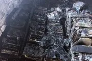 16 августа в Кобрине горело здание по ул. Пролетарской: обошлось без жертв, но статистика тревожная