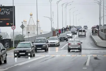 17 сентября в Кобрине открыли «старый» мост: переправа заработала на два месяца раньше срока