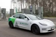 Самый мощный в Беларуси зарядный комплекс для электромобилей открыли в Кобринском районе