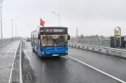 Автобусы в Кобрине снова курсируют через мост по ул. Ленина: расписание действует с 18 сентября