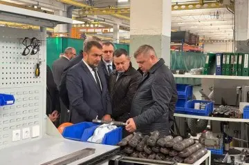 Министр промышленности оценил потенциал предприятий «СИТОМО» и «САЛЕО-Кобрин»