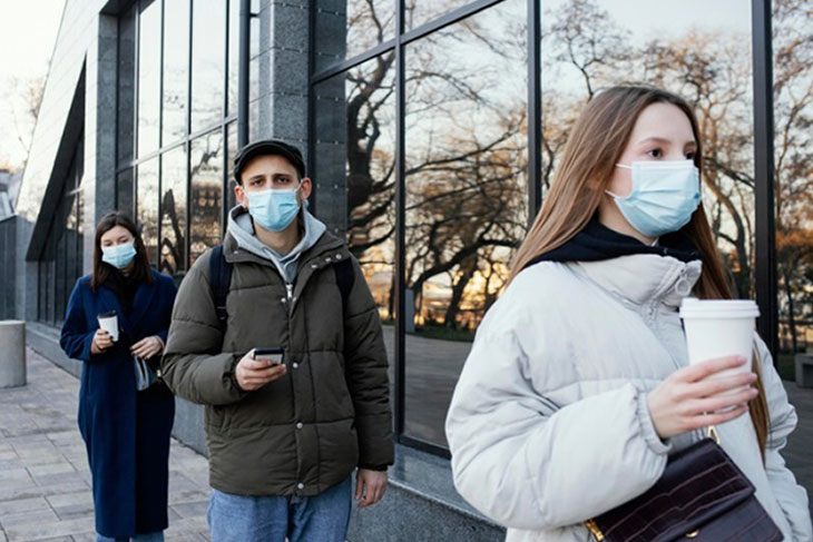 На 10 января за сутки в Беларуси зарегистрированы 640 пациентов с COVID-19, всего — 708 931 человек