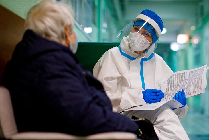 На 13 апреля за сутки в Беларуси зарегистрированы 754 пациента с COVID-19, всего с начала пандемии — 337 635 человек